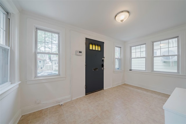 4220 Wickham Ave, Bronx, NY 10466 - foyer with light tile patterned flooring