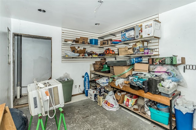 view of storage