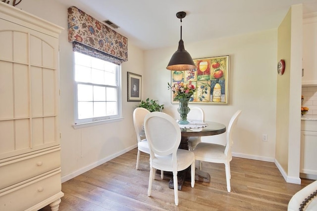 800 Commons Way Unit B, Fishkill, NY 12524 - dining space with light wood-style flooring and baseboards