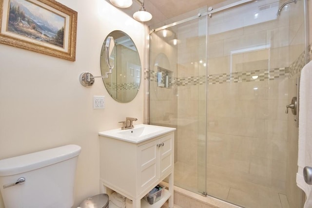 800 Commons Way Unit B, Fishkill, NY 12524 - bathroom featuring a shower stall, toilet, and vanity