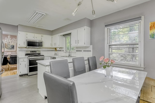 view of dining space