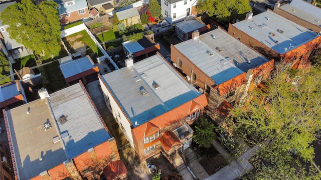 birds eye view of property featuring a residential view