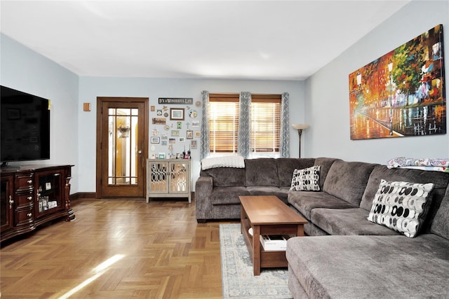 view of living area