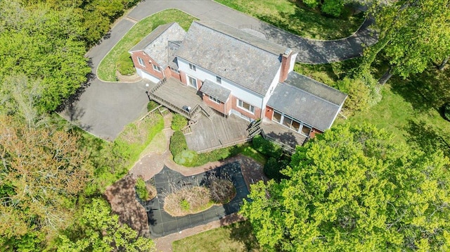 drone / aerial view
