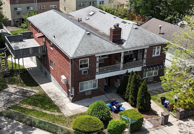 bird's eye view