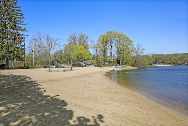 view of home's community featuring a water view