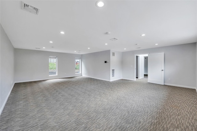 362 Mooney Pond Rd, Farmingville, NY 11738 - unfurnished room featuring carpet floors, baseboards, and recessed lighting