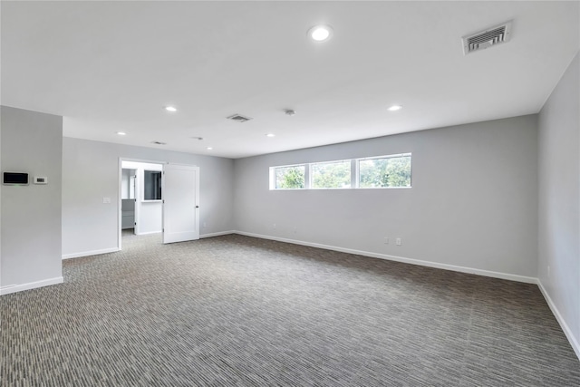 362 Mooney Pond Rd, Farmingville, NY 11738 - carpeted spare room featuring baseboards and recessed lighting