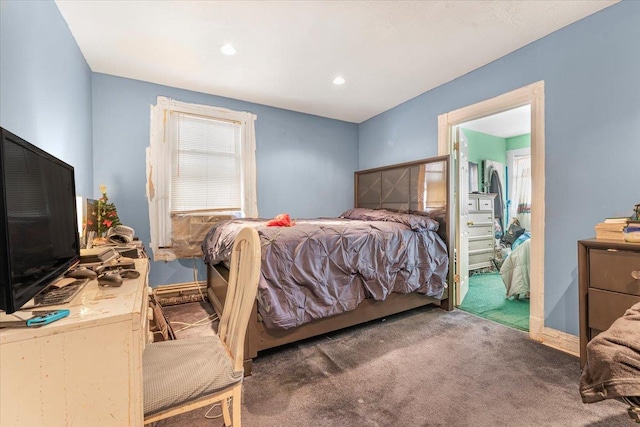 515 S 9th Ave, Mount Vernon, NY 10550 - bedroom featuring carpet floors and recessed lighting