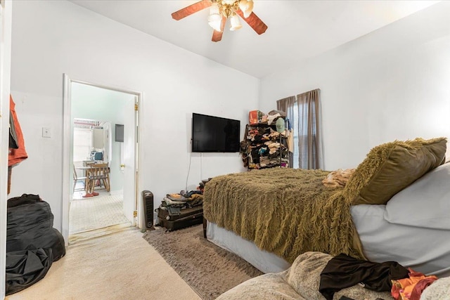 515 S 9th Ave, Mount Vernon, NY 10550 - carpeted bedroom featuring ceiling fan