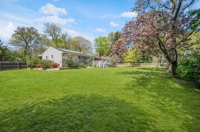 85 Meadow Glen Rd, Fort Salonga, NY 11768 - view of yard featuring a fenced backyard