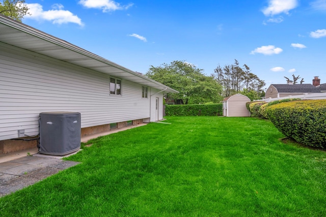 15 Kevin Rd, Commack, NY 11725 - view of yard with a storage shed and an outdoor structure