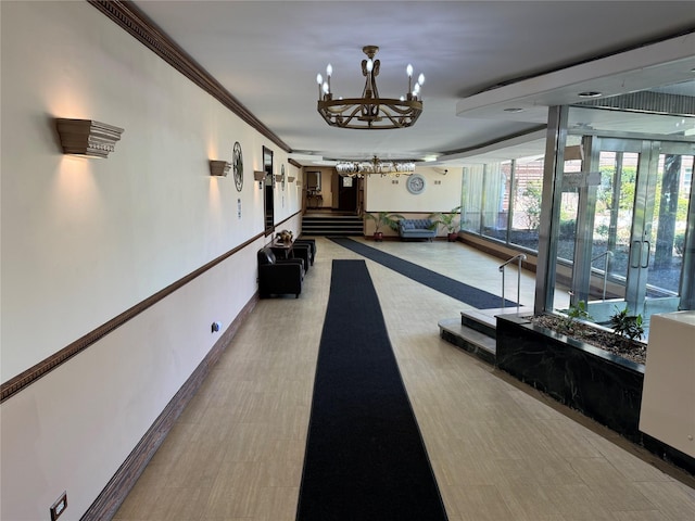 view of building lobby