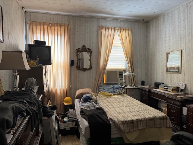 1171 Leland Ave, Bronx, NY 10472 - bedroom with multiple windows and cooling unit