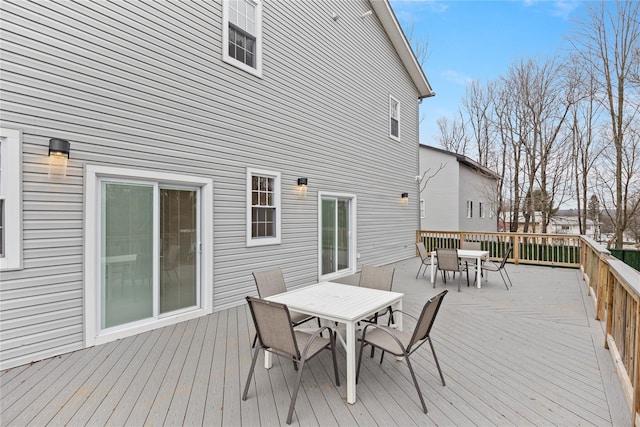 93 Wood Ave, Monticello, NY 12701 - deck with outdoor dining area