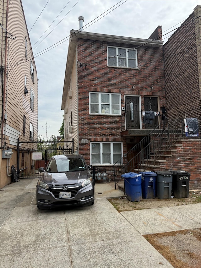 1620 Taylor Ave, Bronx, NY 10460 - view of front of house with driveway and brick siding