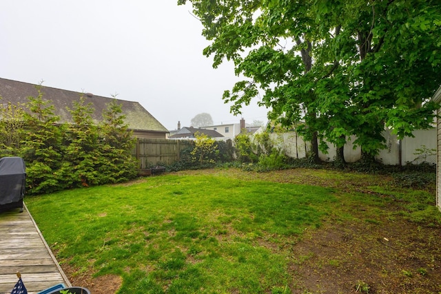 view of yard