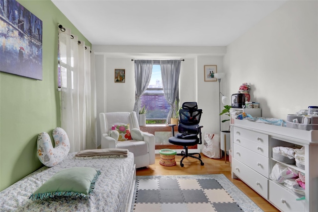 61-55 98th St Unit 8D, Rego Park, NY 11374 - sitting room featuring wood finished floors