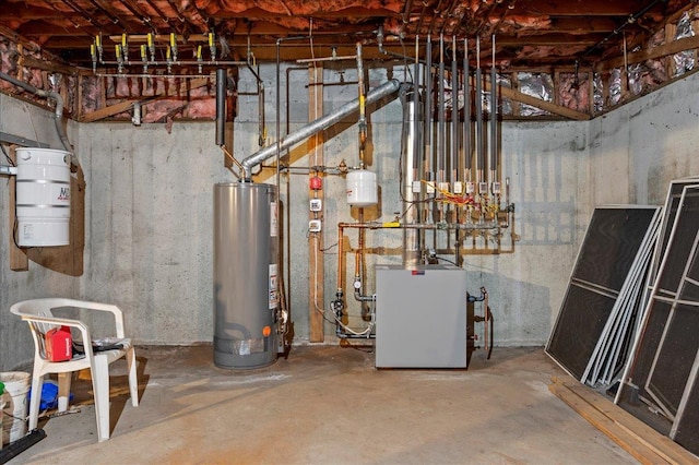 4 Pine Glen Dr, Blauvelt, NY 10913 - utilities with a heating unit and gas water heater