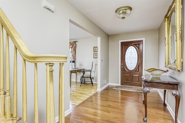 8 Ferndale Rd, New City, NY 10956 - entryway with light wood-style flooring and baseboards