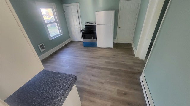 107 Garden St, Poughkeepsie, NY 12601 - interior space with baseboards and wood finished floors
