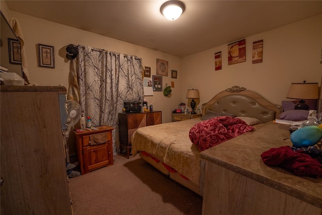bedroom featuring carpet floors