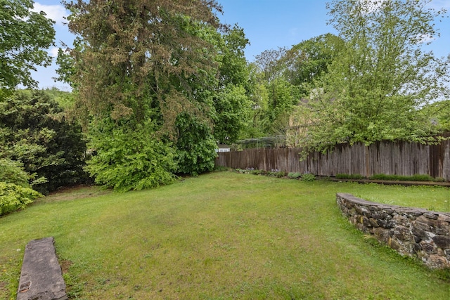 view of yard