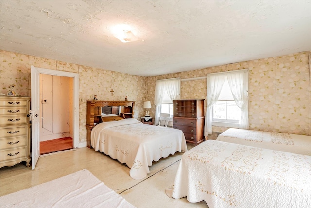2641 Salt Point Tpke, Clinton Corners, NY 12514 - bedroom with wallpapered walls