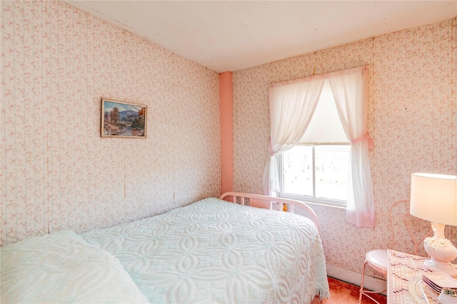 2641 Salt Point Tpke, Clinton Corners, NY 12514 - bedroom with wallpapered walls