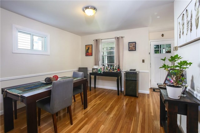 82 Sprague Rd, Scarsdale, NY 10583 - dining area featuring light wood-style flooring