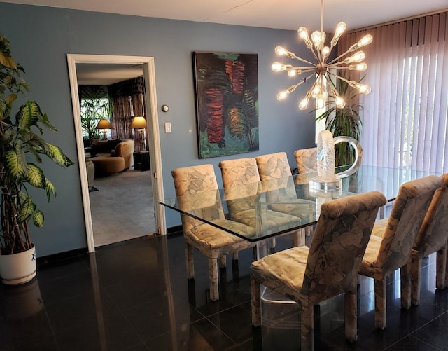 214-40 24th Ave, Bayside, NY 11360 - dining space featuring a chandelier