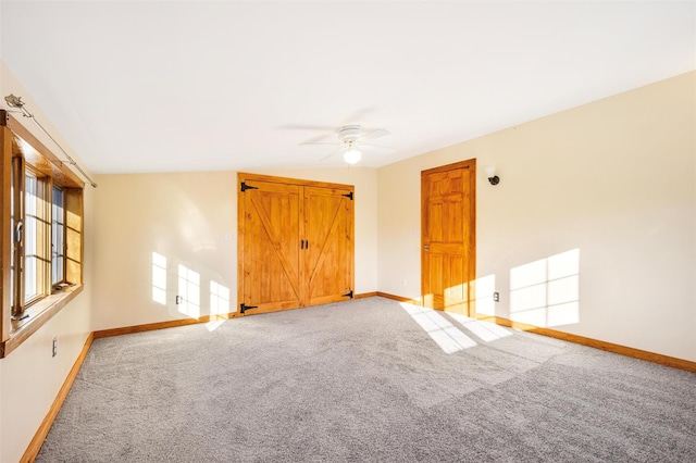 53 Jameson Hill Rd, Clinton Corners, NY 12514 - carpeted spare room with baseboards and a ceiling fan
