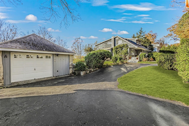 53 Jameson Hill Rd, Clinton Corners, NY 12514 - detached garage featuring driveway