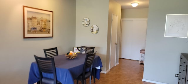 2601 Henry Hudson Pkwy Unit 5E, Bronx, NY 10463 - dining area with baseboards