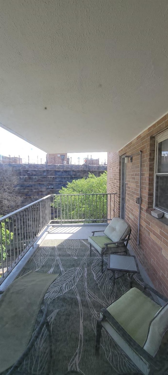 2601 Henry Hudson Pkwy Unit 5E, Bronx, NY 10463 - view of patio featuring a balcony