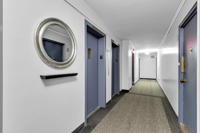2601 Henry Hudson Pkwy Unit 5E, Bronx, NY 10463 - corridor with baseboards