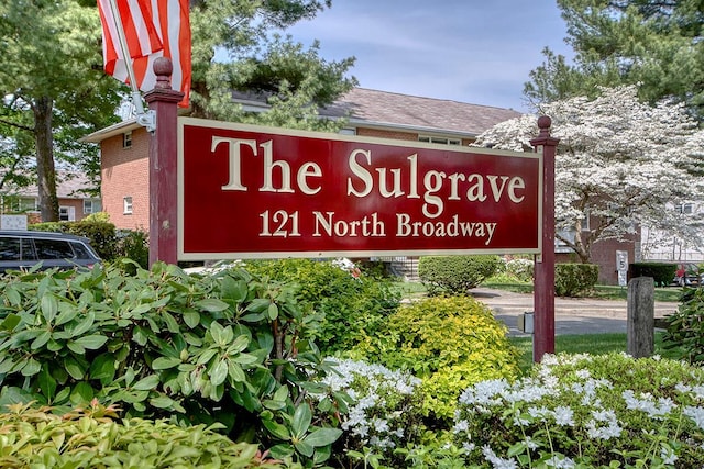 121 N Broadway # 31A, White Plains, NY 10603 - view of community sign