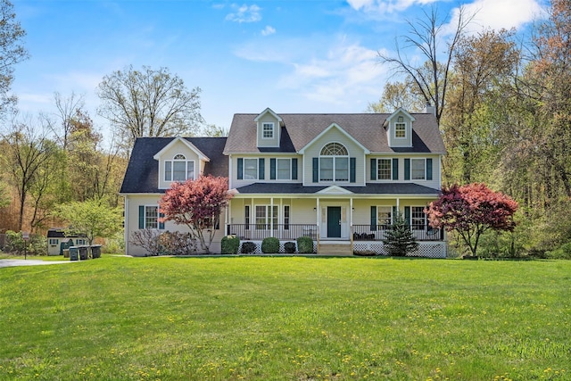 10-12 Damian Ct, Chester, NY 10918 - colonial home featuring covered porch and a front lawn