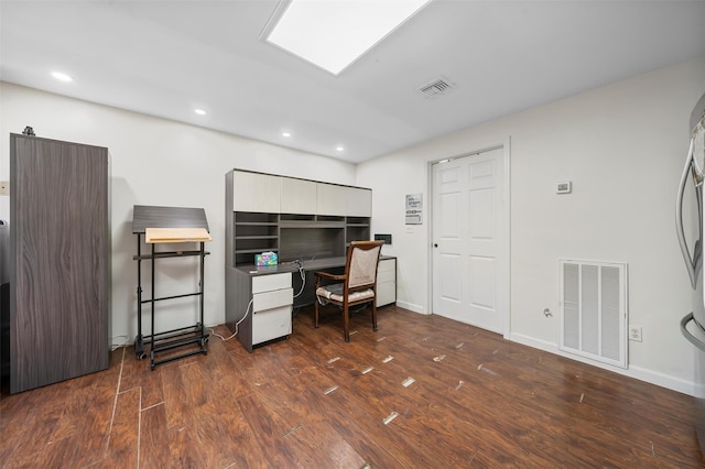 10-12 Damian Ct, Chester, NY 10918 - office space with dark wood finished floors, recessed lighting, and baseboards