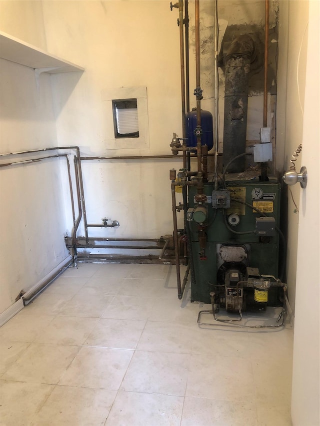 utilities featuring a heating unit
