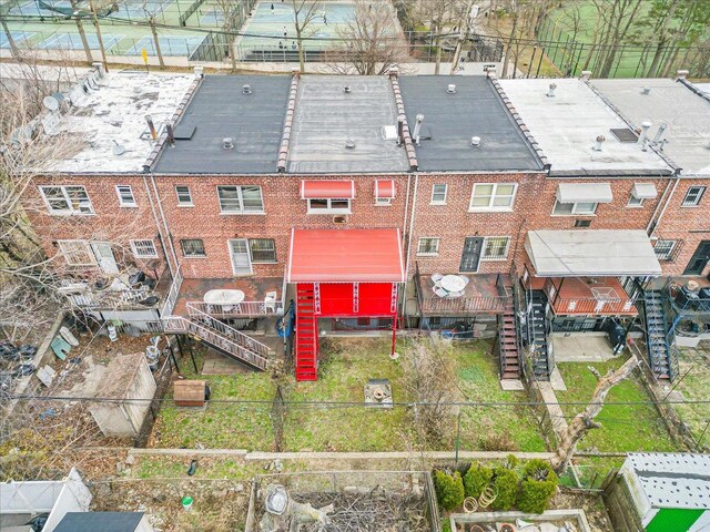 3135 Gunther Ave, Bronx, NY 10469 - birds eye view of property