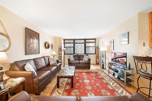 view of living area