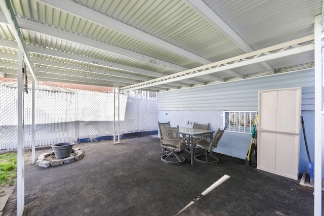 3399 Ely Ave, Bronx, NY 10469 - view of patio with fence and outdoor dining space