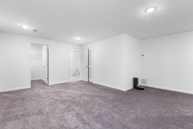 214 Phillips St, Middletown, NY 10940 - carpeted spare room featuring baseboards, recessed lighting, and visible vents