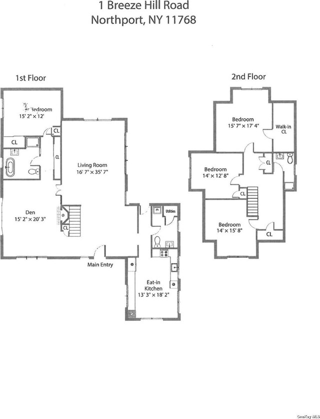 1 Breeze Hill Rd, Northport, NY 11768 - view of layout