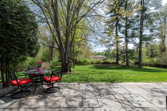 view of patio / terrace featuring outdoor dining area
