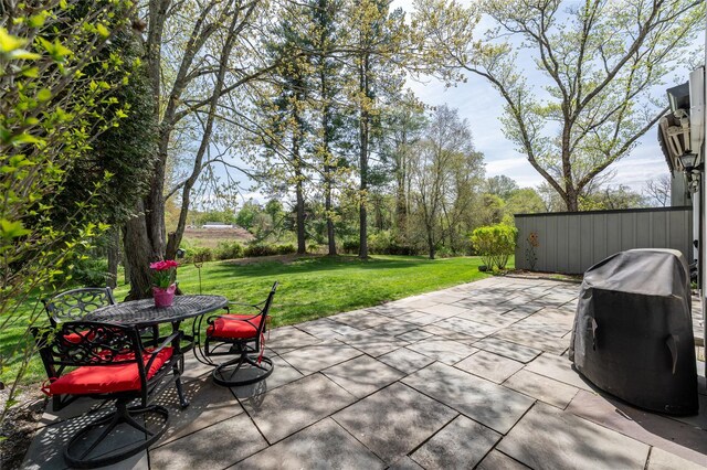 view of patio / terrace with outdoor dining space