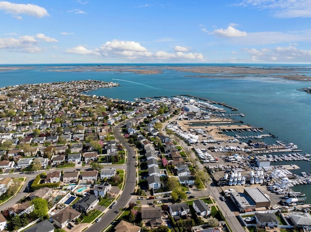 2035 Sans Ave, Merrick, NY 11566 - aerial view featuring a water view