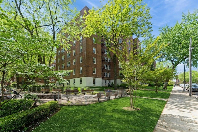 142-20 26th Ave Unit 5H, Flushing, NY 11354 - view of community with a lawn