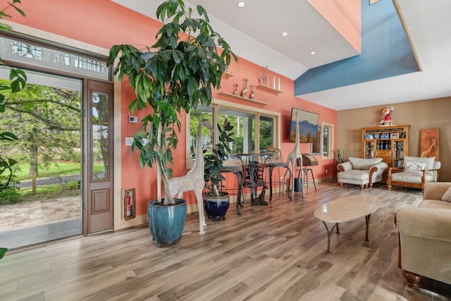 516 Asharoken Ave, Northport, NY 11768 - lobby with a towering ceiling and recessed lighting